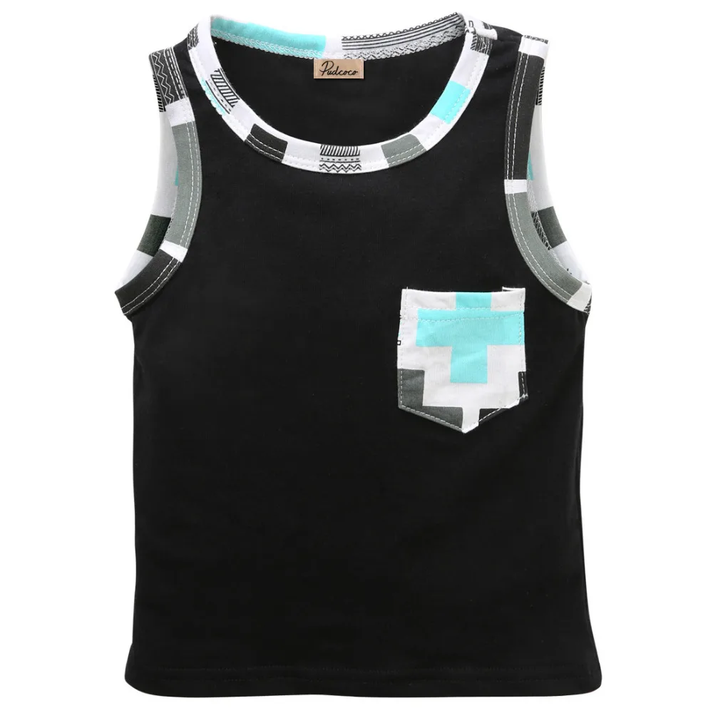 2017 модная одежда для маленьких мальчиков комплект одежды из 2 предметов майка с