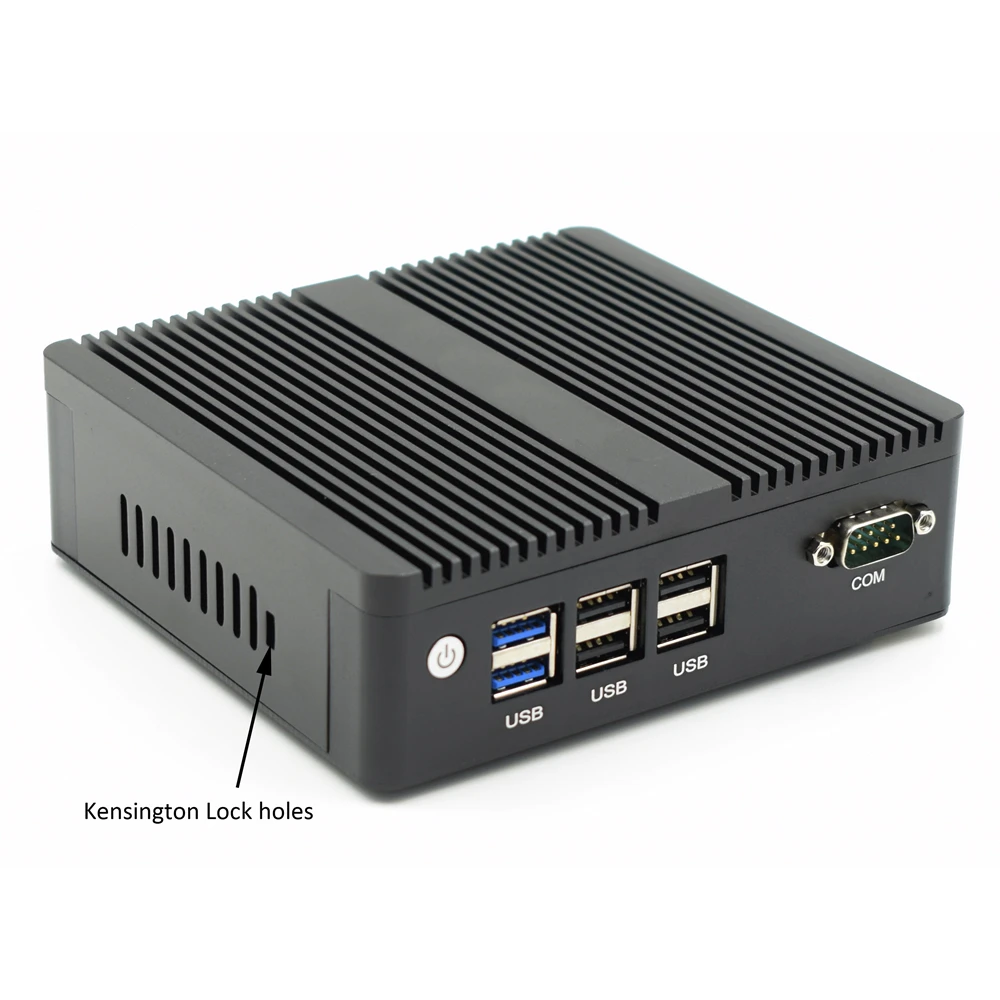 Eglobal Braswell безвентиляторный мини-ПК AES-NI Intel N3160/J3160 Qaud Core Pfsense КОМПЬЮТЕРНЫЙ СЕРВЕР 4K 2* HDMI 2* LAN(RJ-45) 300M Wifi