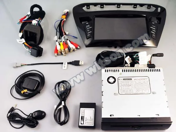 Автомобильный мультимедийный плеер WITSON Android 10 DVD GPS для CITROEN ELYSEE PEUGEOT 301 стерео