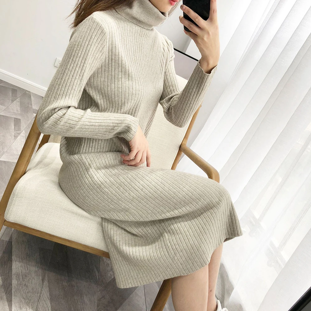 2019 Spring Women Sweater And Pullovers Long Sleeve Turtleneck Knitting Tricot Pull Femme | Женская одежда