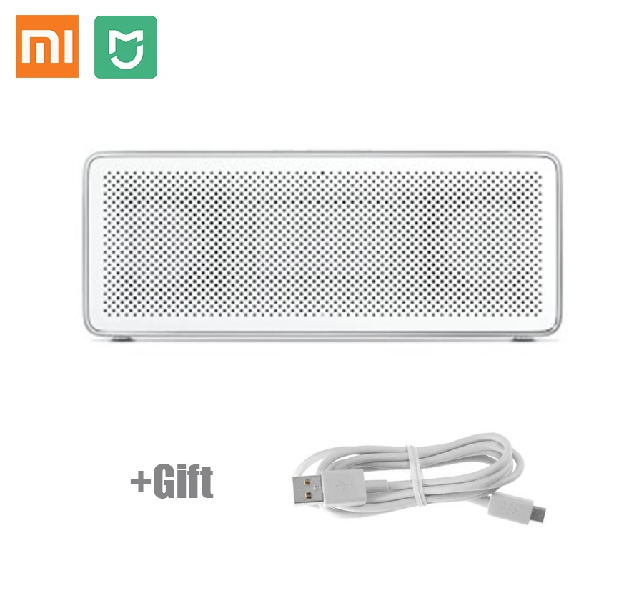 Xiaomi квадратная коробка Bluetooth Колонка Basic 2 портативная стереоколонка 4 HD высокое