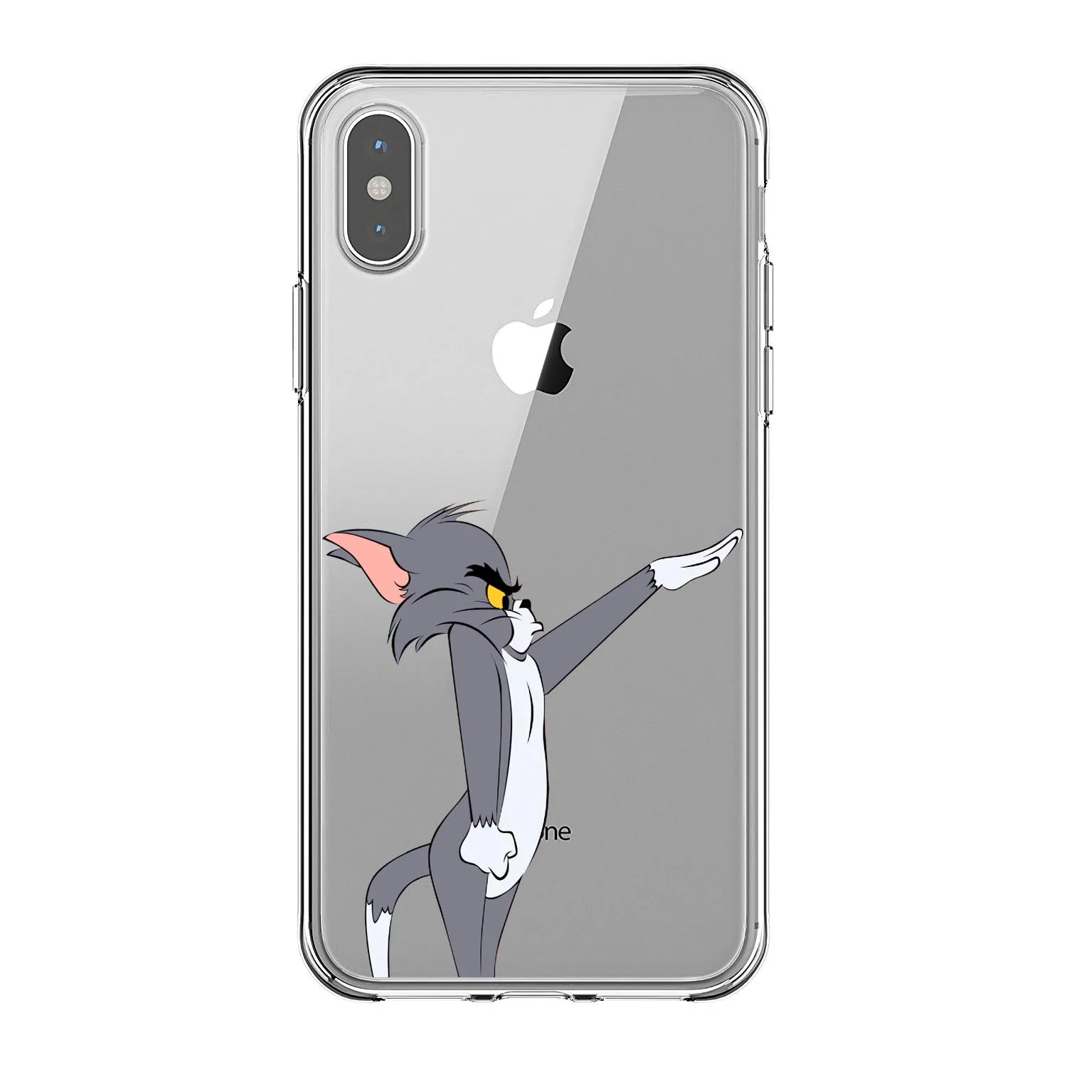 Droll Tom and jerry hug логотип модный ТПУ Мягкий силиконовый чехол для телефона для iphone 11 Pro MAX 5 5S SE 6 6S Plus 7 8 Plus X10 XR XS MAX