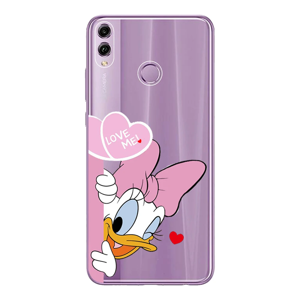 Soft TPU Funda For Huawei Honor 7A Pro 7X 7C 8 8X 9 Lite 10 Play Case Cover Silicone Capa Mickey Minnie Mouse Coque Phone Shell |