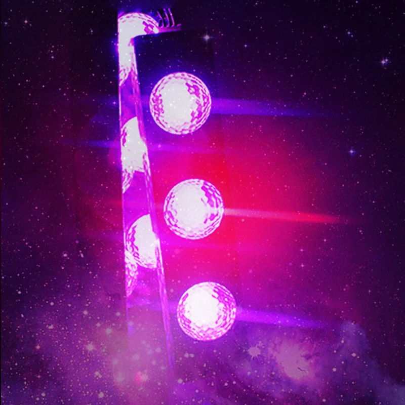 4 шт. светодиодный светильник со звездой ножной автомобильный с атмосферой