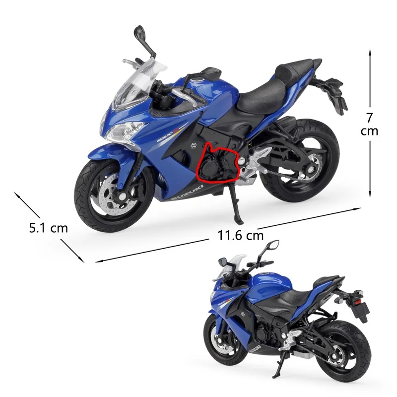 1:18 Welly 2017 SUZUKI GSX S1000F| |