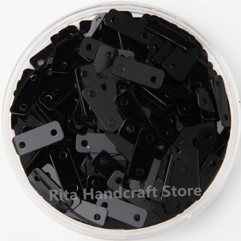 Квадратные прямоугольные бруски с двумя отверстиями 2500 шт. 4*10 мм для шитья