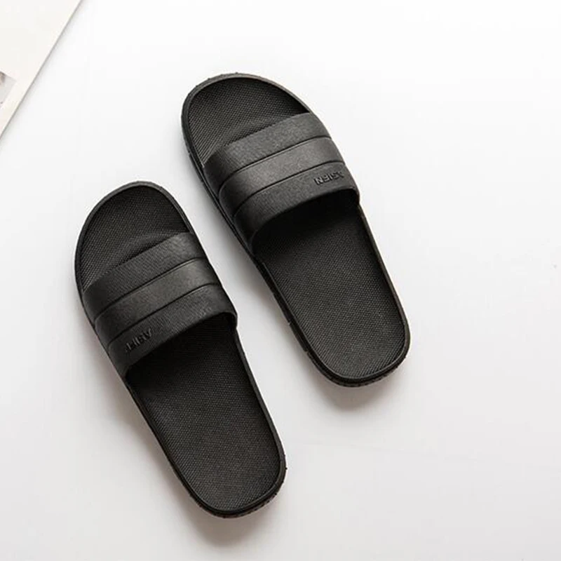 Шлепанцы унисекс ПВХ тапочки плоская подошва летние комнатные | Обувь