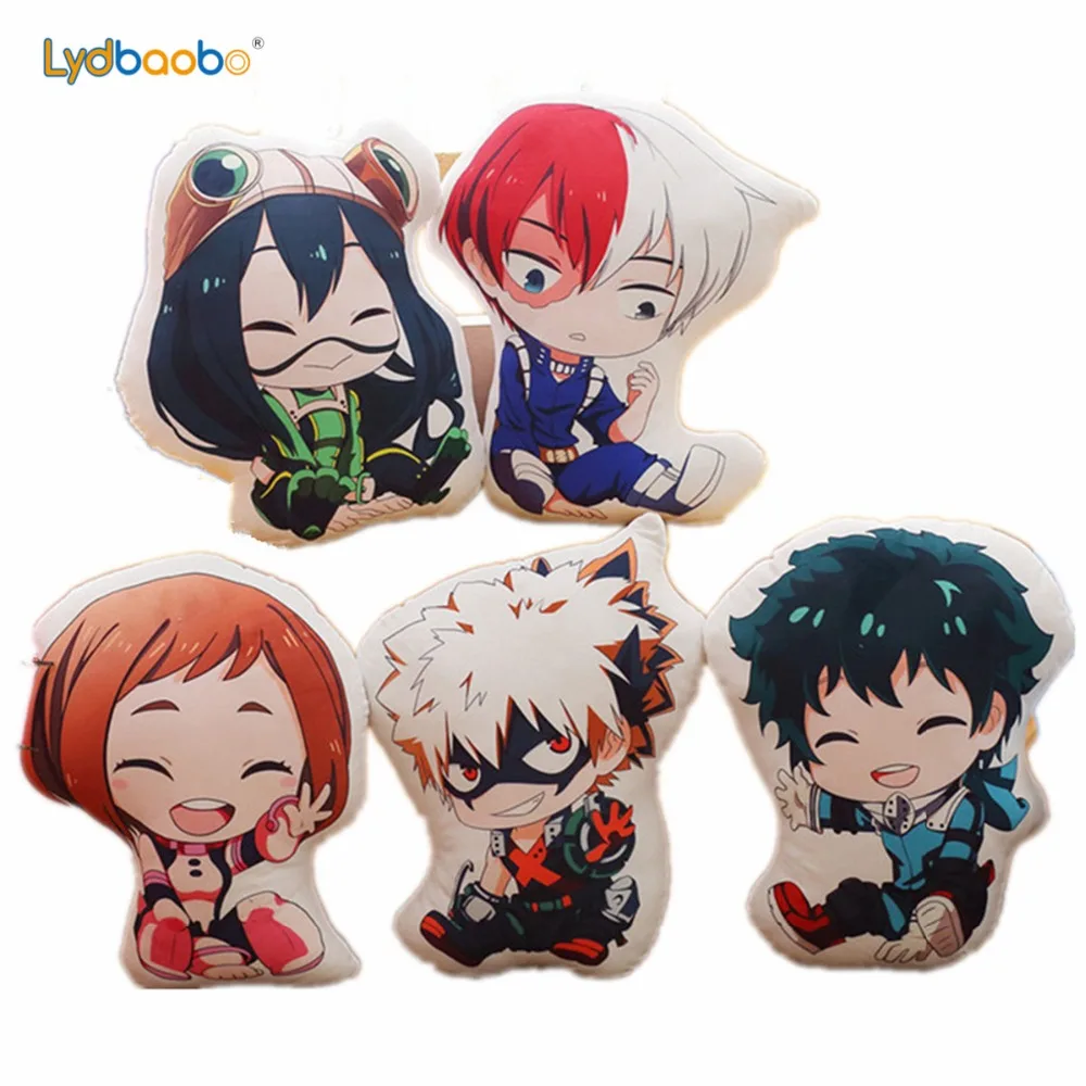 My Hero Academia Аниме Boku Yoh Asakura Katsuki Bakugo Shoto Toooroki куклы подушка раздавливаемые мягкие