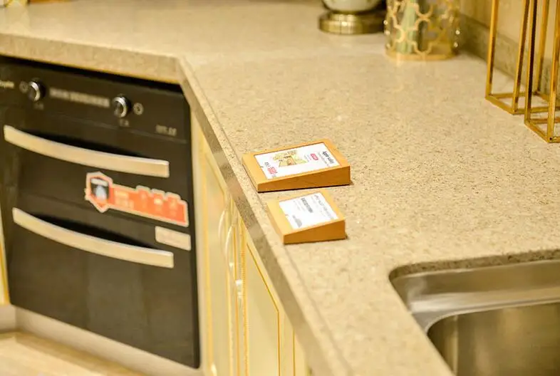 Настольный держатель для меню цена подставка дисплея прозрачный деревянный