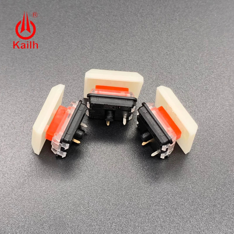 Kailh 1.0u низкопрофильные колпачки для клавиатуры 1350 шоколадный переключатель