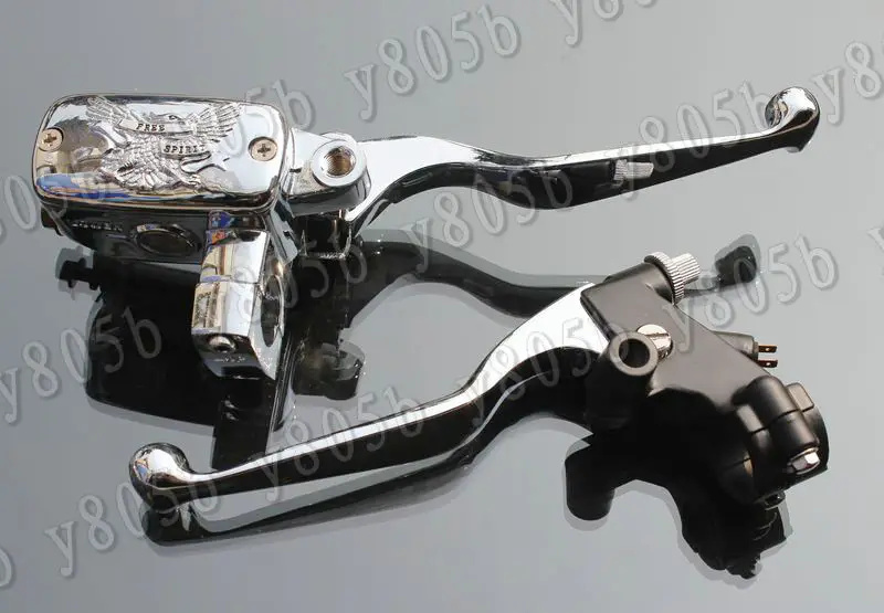 7/8 &quot22 мм Руль управления резервуар тормоза сцепления рычаги для Kawasaki Vulcan Classic VN