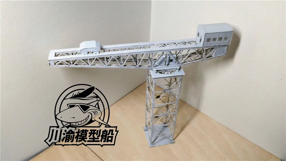 Масштаб 1/350 кран Глазго ABS модель порта гавани Диона сцены Наборы для творчества