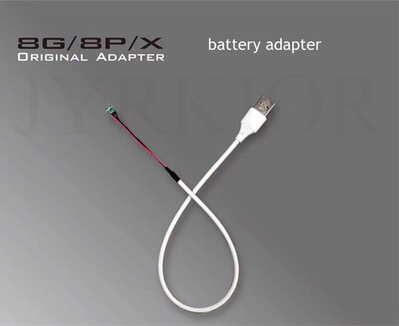 8 X battery adapter Jykior Профессиональный Многофункциональный тест тока питания специальный кабель активация заряда батареи доска для iPhone ремонт инструменты - Цвет: 8 X battery adapter