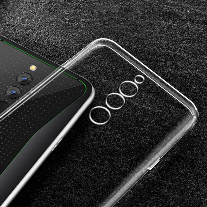 Чехол Ascromy для Black Shark 2 тонкий мягкий прозрачный силиконовый чехол из ТПУ Для Xiaomi