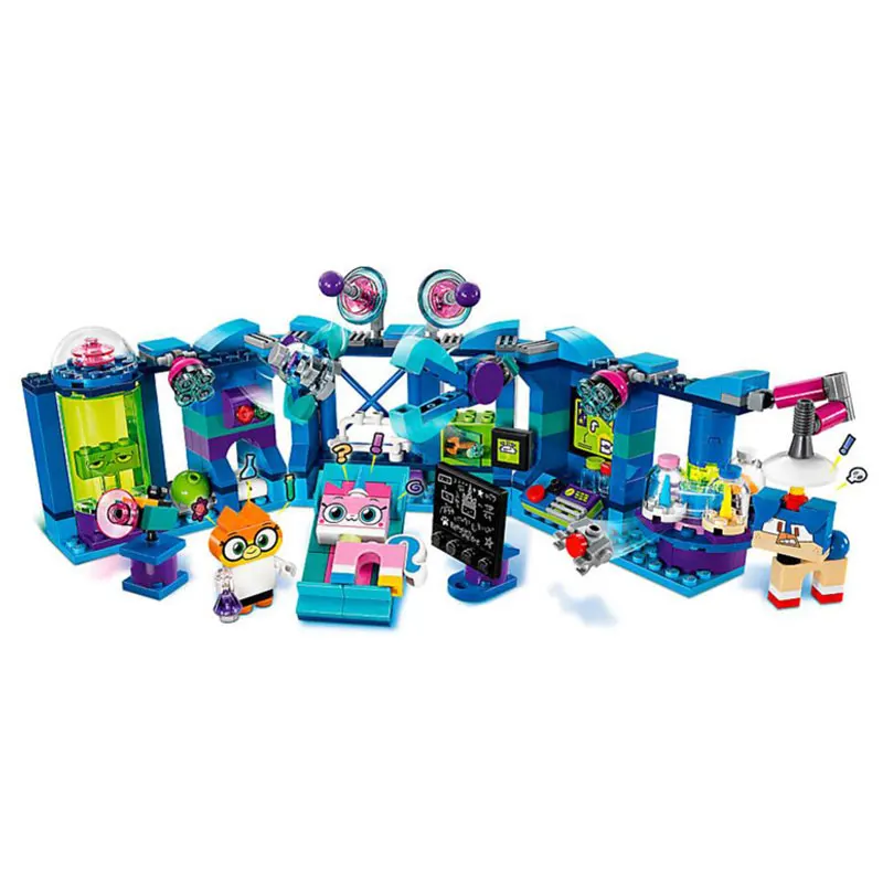 6 шт./компл. мультфильм фильм Unikitty кошка Unikingdom сказочная коробка с игрушками строительные блоки кирпичи игрушечные наборы дети совместимые Творец