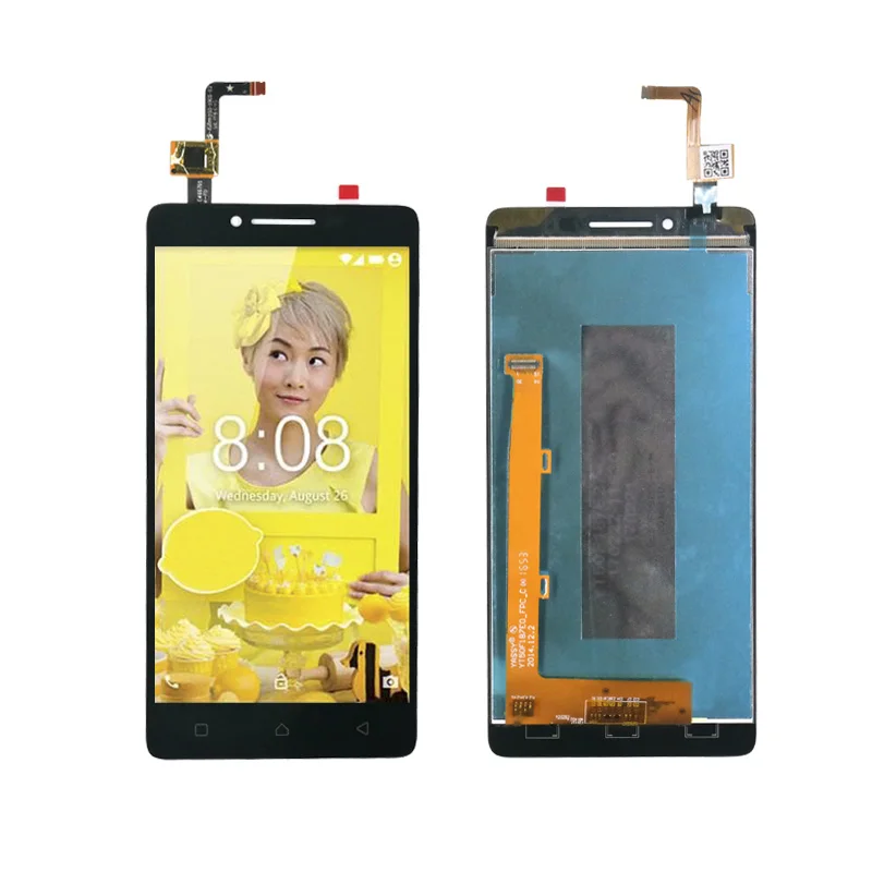 Тесты ok Высокое Качество для lenovo A6010 ЖК дисплей+ дигитайзер сенсорный экран сборки Замена 3 М наклейки
