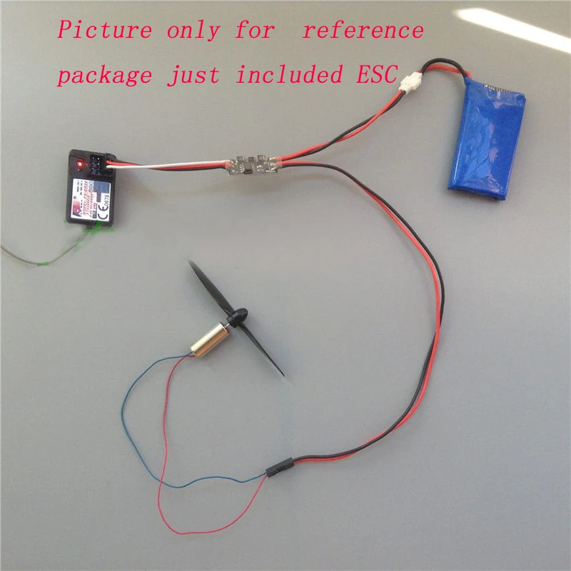 Мини-контроллер скорости для квадрокоптера 1 шт. 2 А микро-щеточный ESC 1S Lipo N20 720 820 |