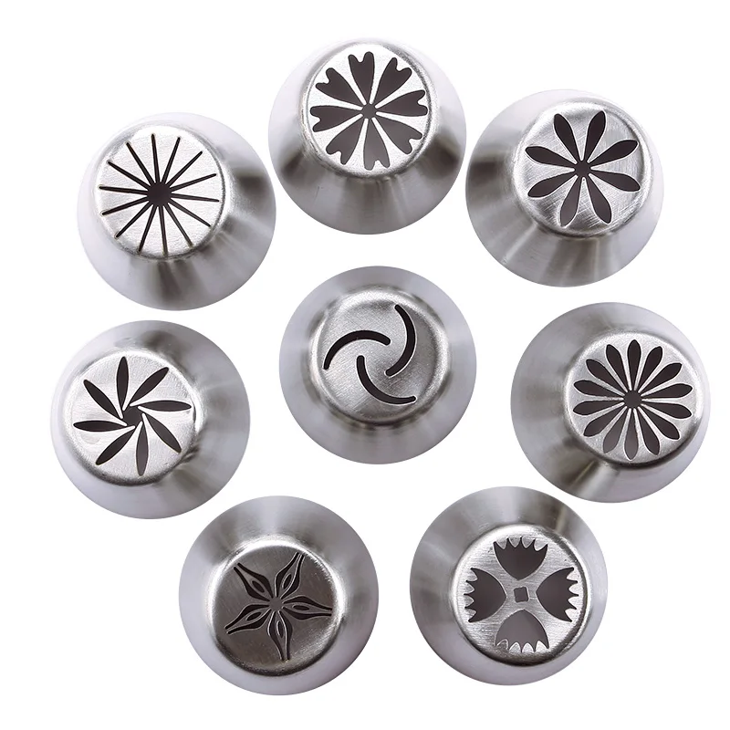 8 шт./компл. насадки для тюльпана украшения тортов кексов обледенения