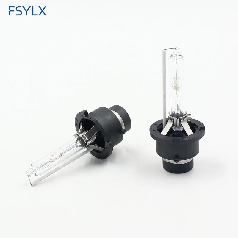 FSYLX Авто D2S D2C D4S D4C 35W 12V HID Ксеноновые фары лампы 4300K 6000K Автомобильные ксеноновые