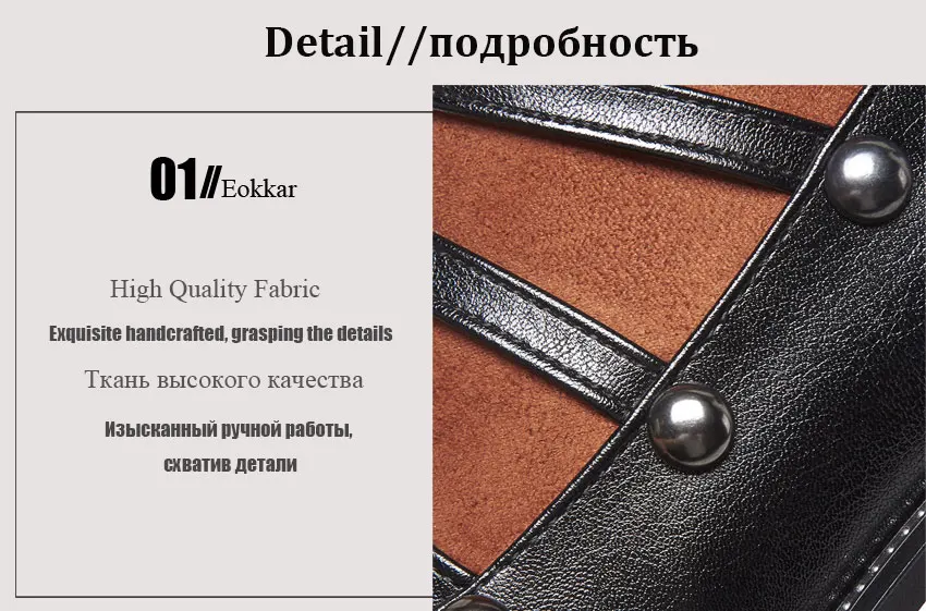 Eokkar/ г. высокие сапоги до бедра из искусственной кожи сапоги до середины икры с острым носком на толстом каблуке зимняя обувь в римском стиле на молнии на среднем каблуке Женские размеры 34-45
