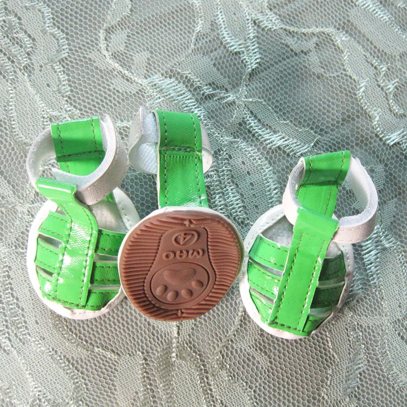 Pet Dog Shoes Summer Cute Crown PU Sandals Puppy Supplies Fashion New For Dogs Products | Дом и сад