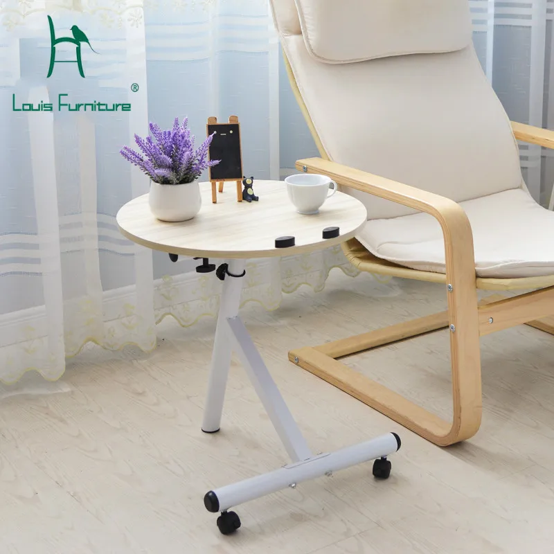 Louis Fashion Coffee Tables Convenient Simple Circular Modern Living Room Mobile |