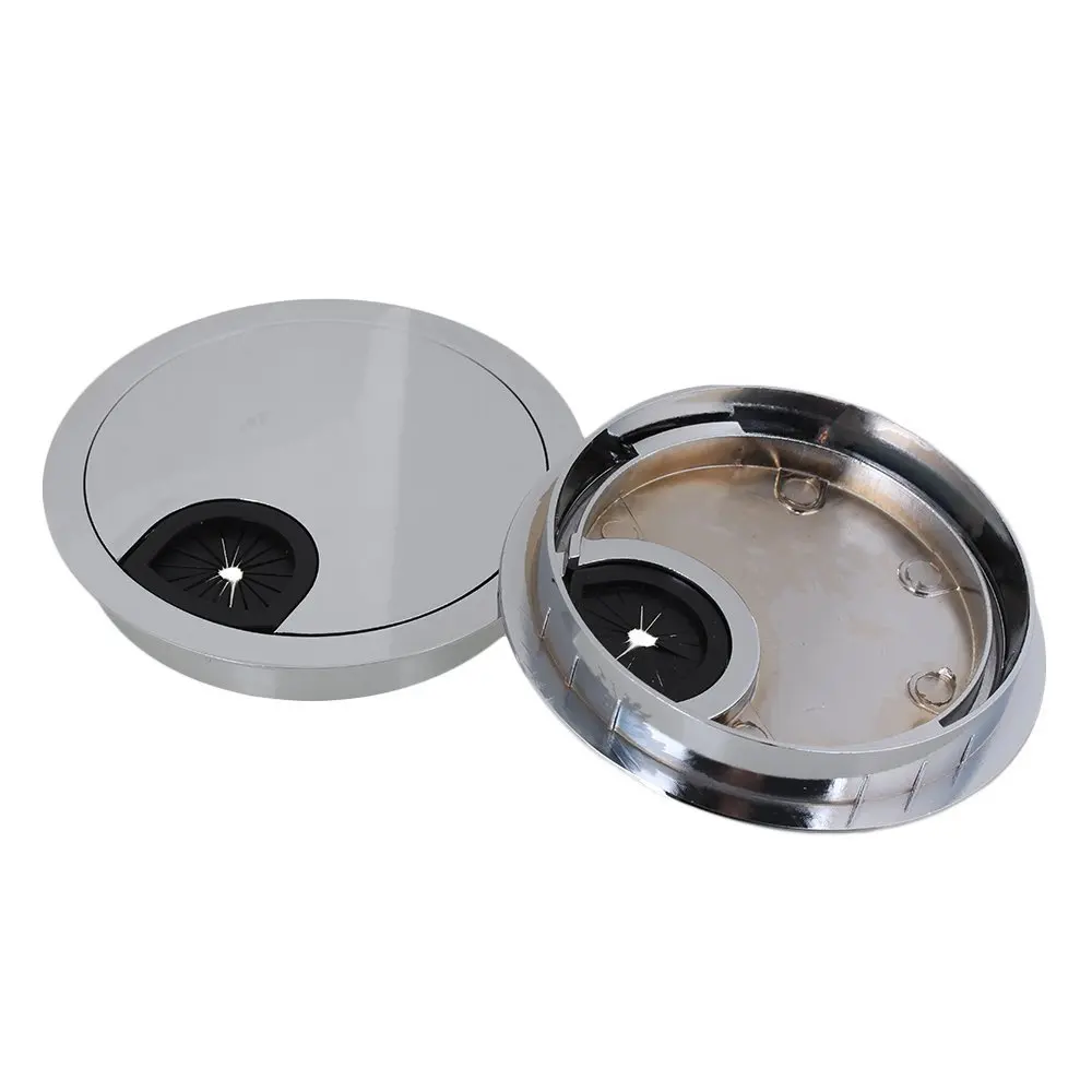 Диаметр отверстия 80 мм яркие серебряные вставки из цинкового сплава для