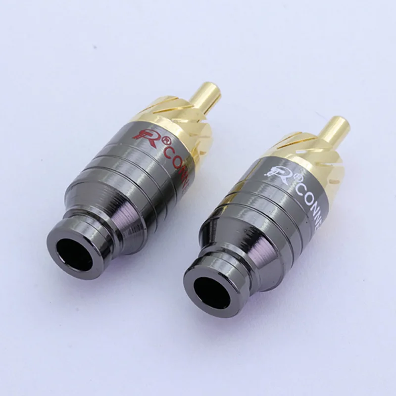 Роскошный разъем для пайки RCA колонок аудиовыход входной адаптер наушников с