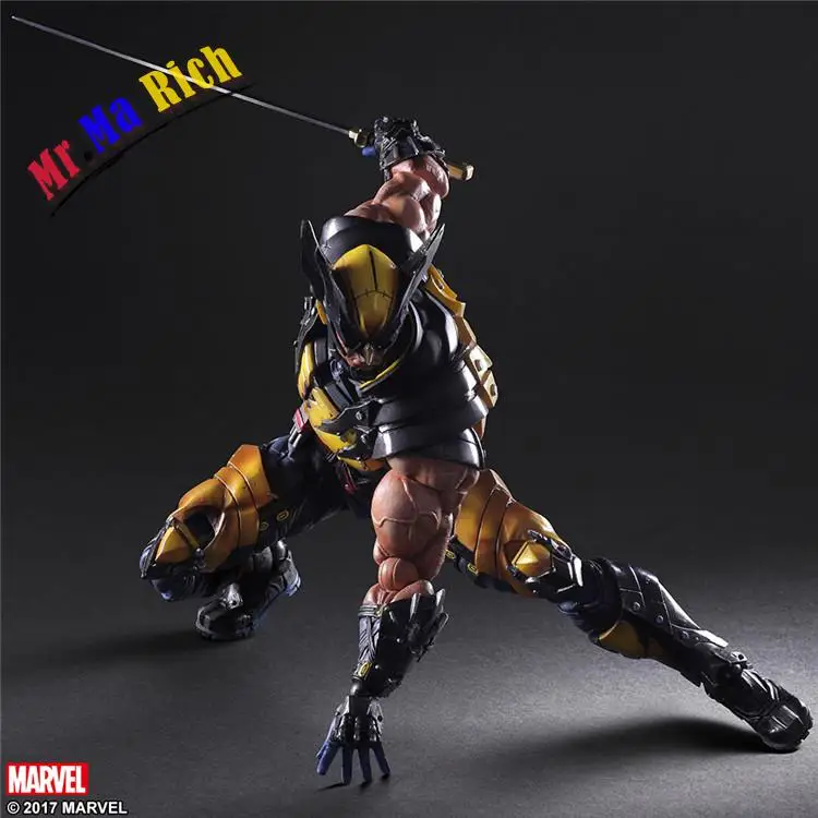 26 см Play Arts PA Marvel Мстители Росомаха коллекционная игрушка кукла|play arts|the avengerswolverine