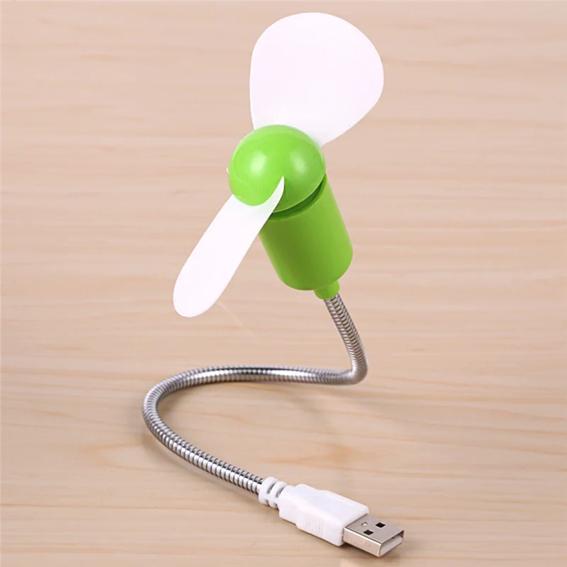 Imixlot Новое поступление Гибкая usb-лампа портативный съемный мини-вентилятор для
