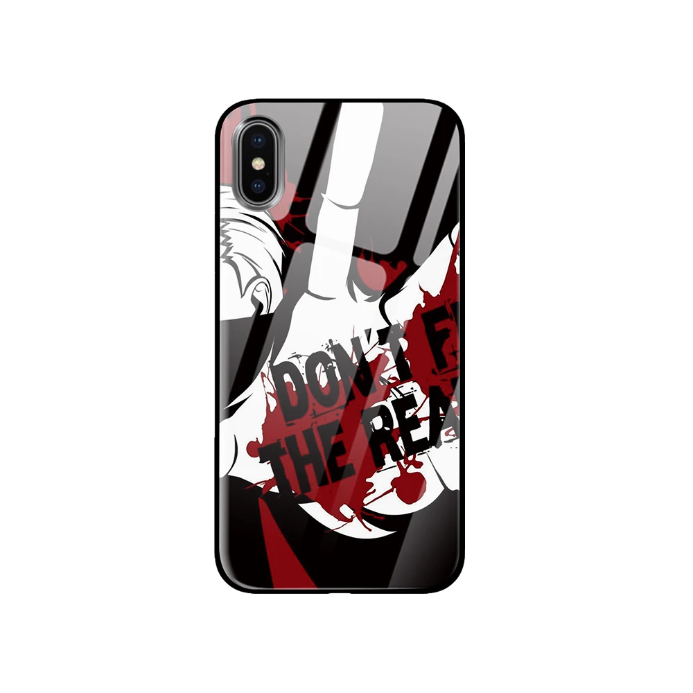 Аниме Наруто Акацуки Coque закаленное стекло телефонные чехлы крышка для Apple iPhone 5 5S SE 6 6s 7 8 Plus X XS Max XR