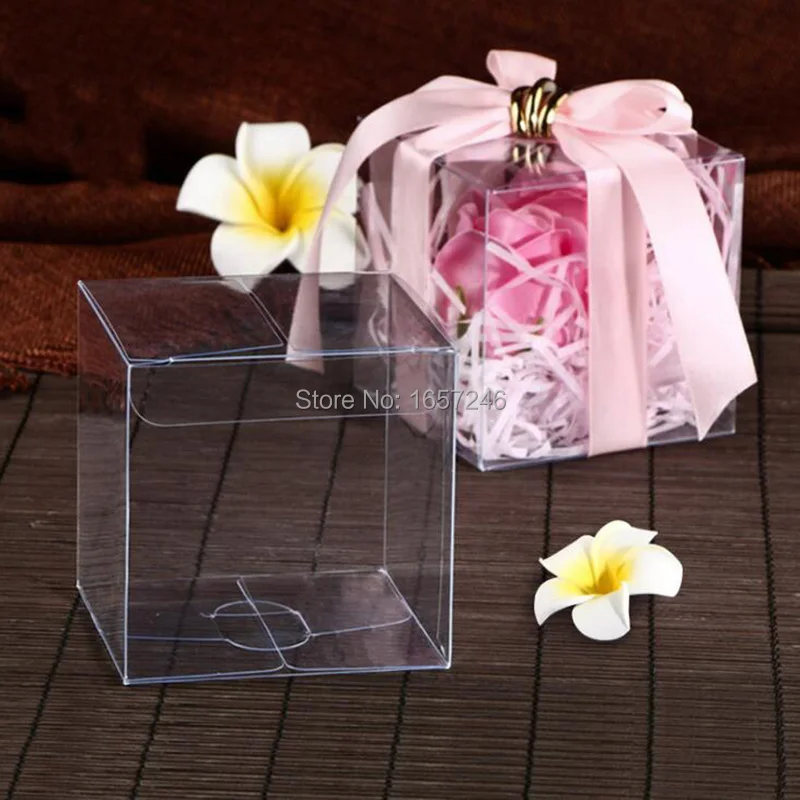 A * ACM (A = 3/4/5/6/7/8/9/10) прозрачные водонепроницаемые Квадратные коробки из ПВХ
