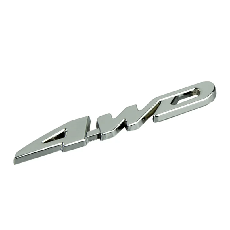 2018 г. Автомобильный металлический хромированный 4WD дорожный значок
