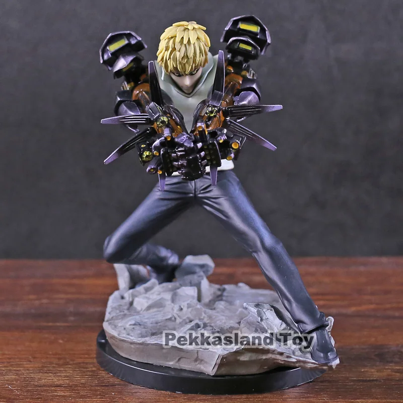 

Аниме One Punch Man фигурка ПВХ Коллекционная модель игрушки экшен Genos Saitama ученик подарок для детей