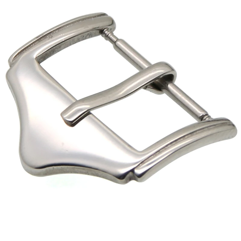 ZLIMSN Watch Buckle 50pcs Wholesale Stainless Steel Replacement Silvery 10 12 14 16 18 20 22mm Watchband Clasp Free Shipping