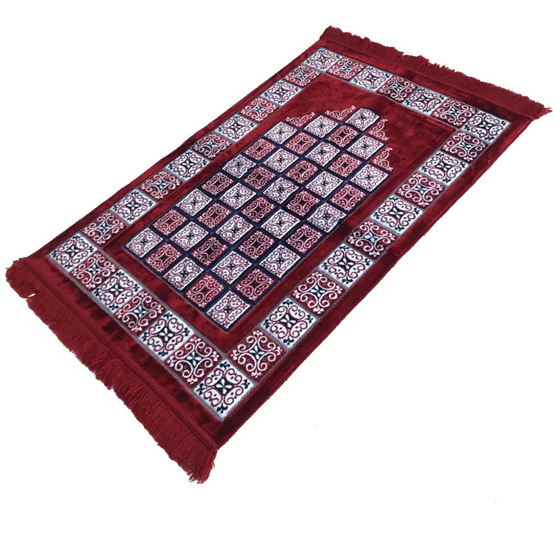 XHX888 Исламская мусульманские молитвы ковер Vloerkleed Tapete Rugs паломничество Banheiro Одеяло Musallah молиться ковер Cucina Tappeto коврик