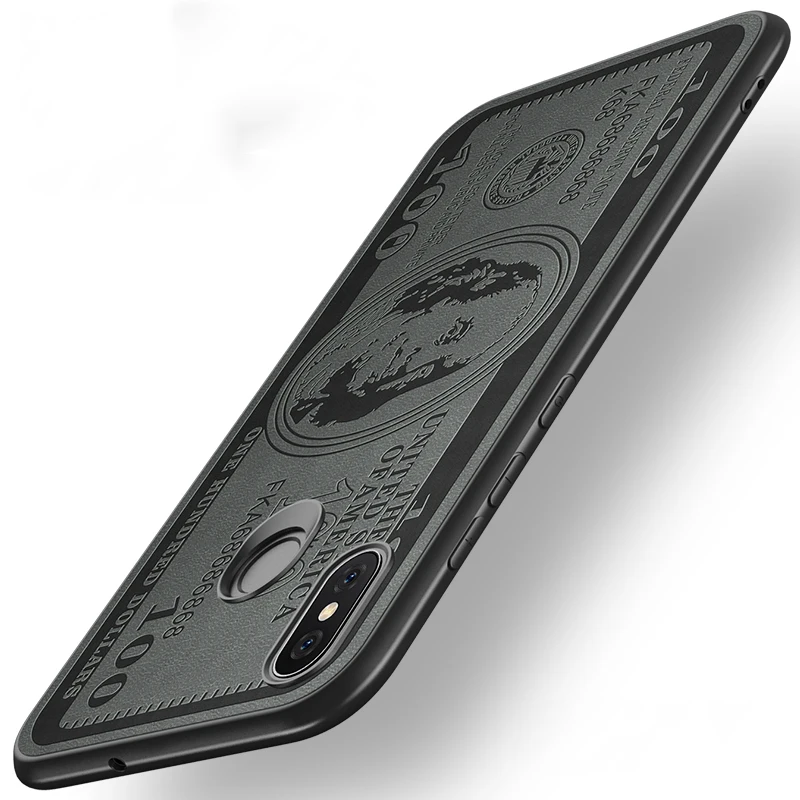 Mi Mix 2S долларов США 3D рельефный чехол из искусственной кожи для Xiaomi 2 2s Max 3 Чехол