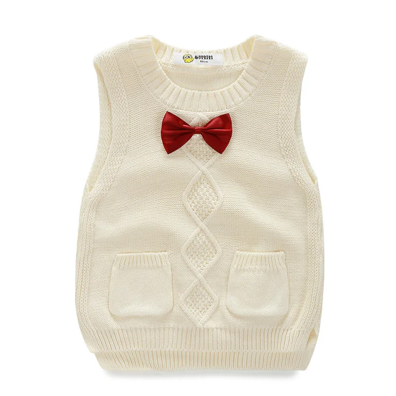 Детский вязаный жилет свитера и топы для мальчиков на весну осень детские