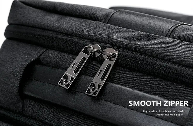 YINUO usb зарядка Рюкзак для ноутбука 15 дюймов для мужчин Anti Theft водонепроницаемый большой емкости дорожная сумка бизнес Mochila