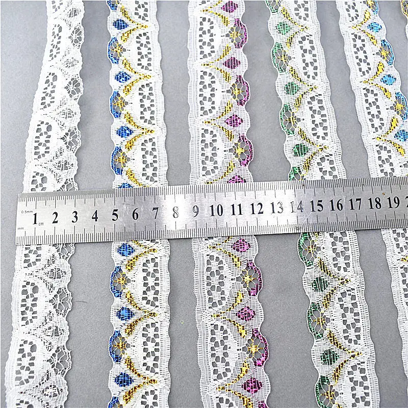 Лидер продаж 10 метров с кружевными лентами для рукоделия лента 28 мм DIY ручной