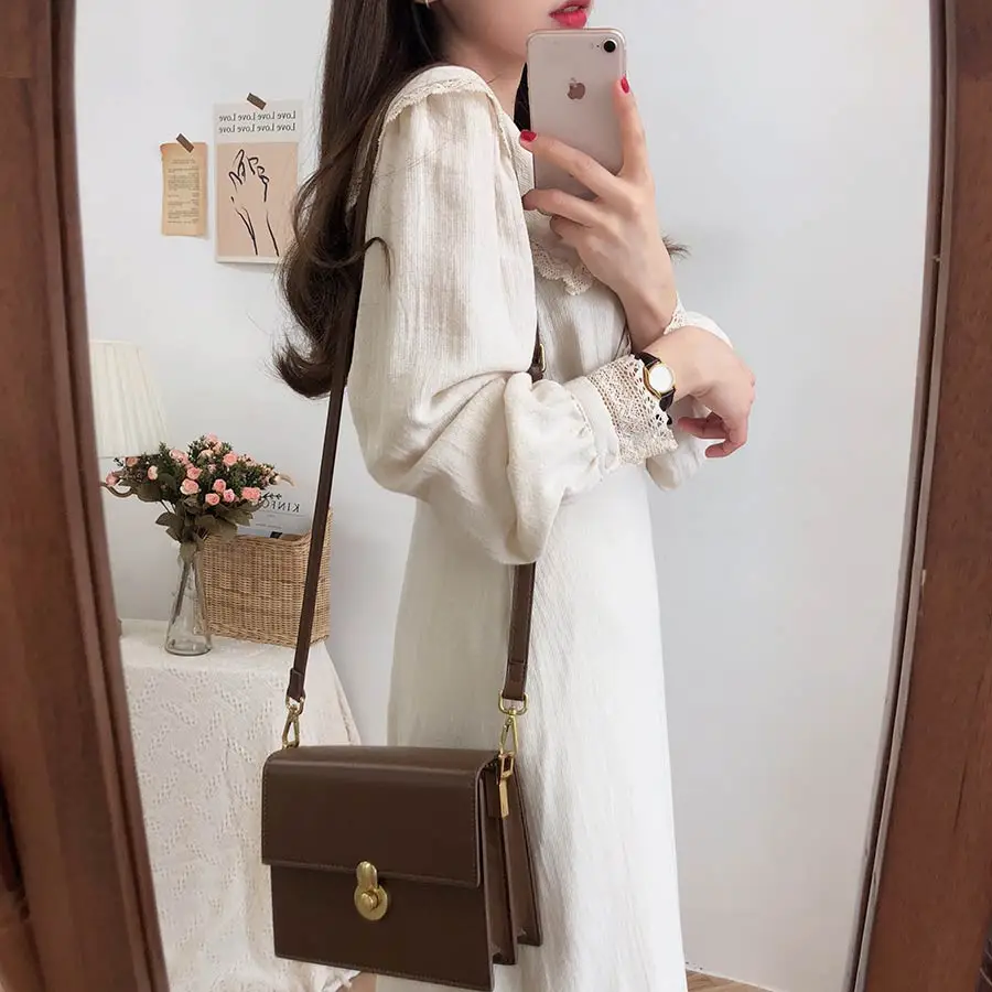 Коллекция года, Новое поступление, S-XL-весеннее кружевное платье для девочек, повседневное, бохо, OL, повседневное, синее, с длинным рукавом, женские платья, женское платье, брекеты, robe Femme Vestido