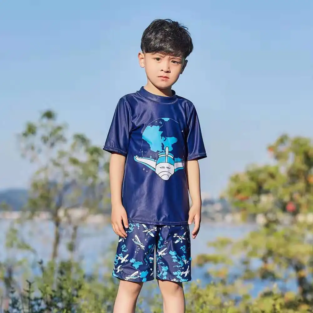 

Купальники для мальчиков, купальники из двух предметов для малышей, детский купальник с принтом для мальчиков, купальник с коротким рукавом...