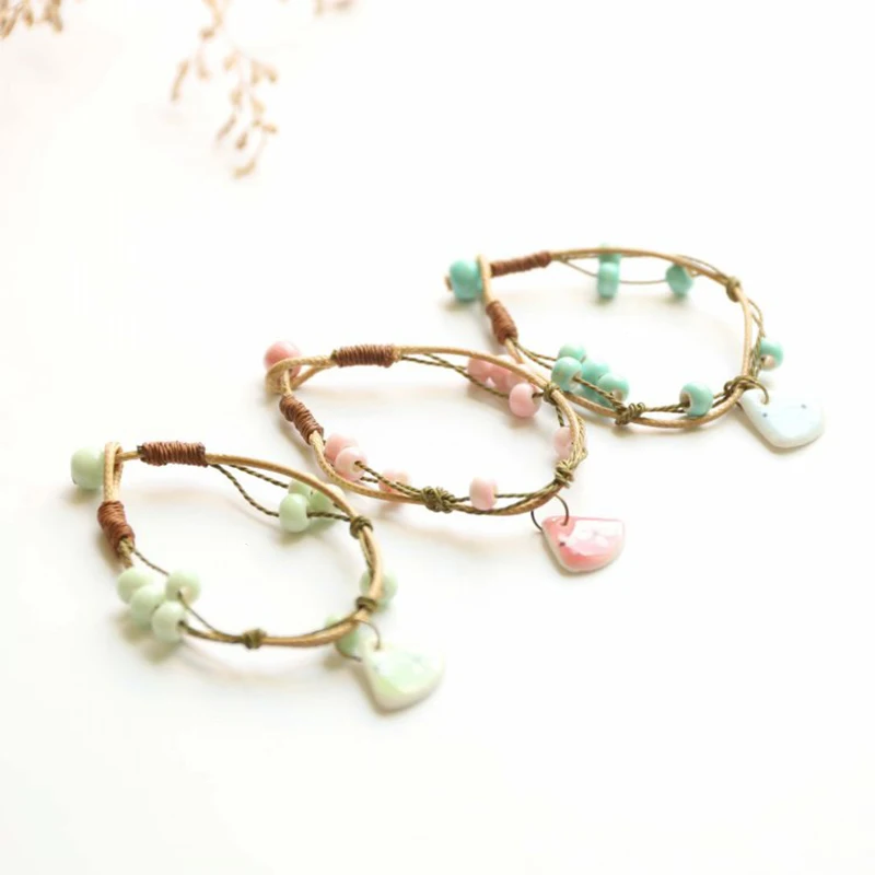 BOEYCJR китайские керамические бусины браслеты и модные ювелирные изделия ручной