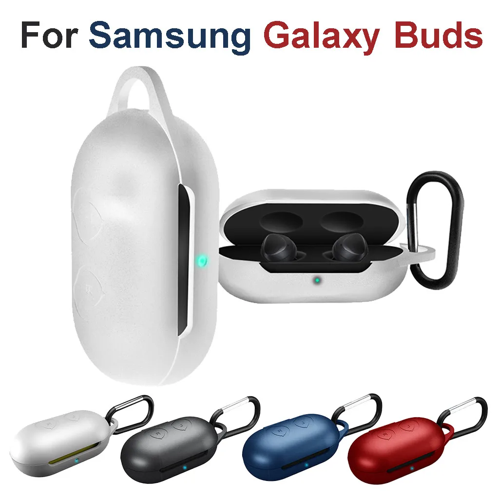 Силиконовый чехол гибкий противоударный для Samsung Galaxy Buds защитный Аксессуары |