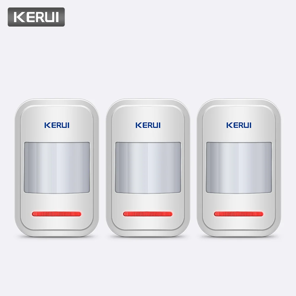 KERUI P819 3 шт. 433 МГц беспроводной PIR датчик умный инфракрасный детектор движения для GSM PSTN домашняя охранная сигнализация