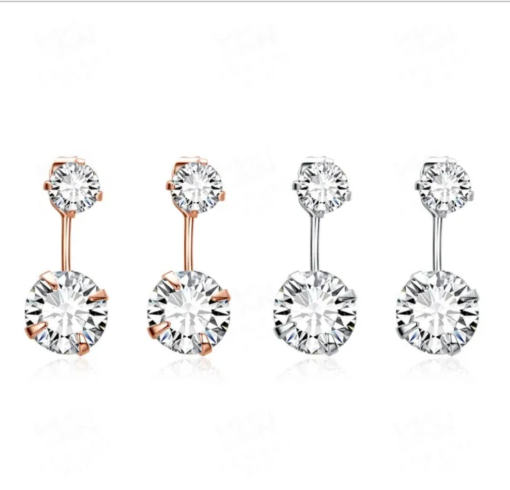 Распродажа европейские серьги гвоздики с кристаллами от Swarovski новые модные
