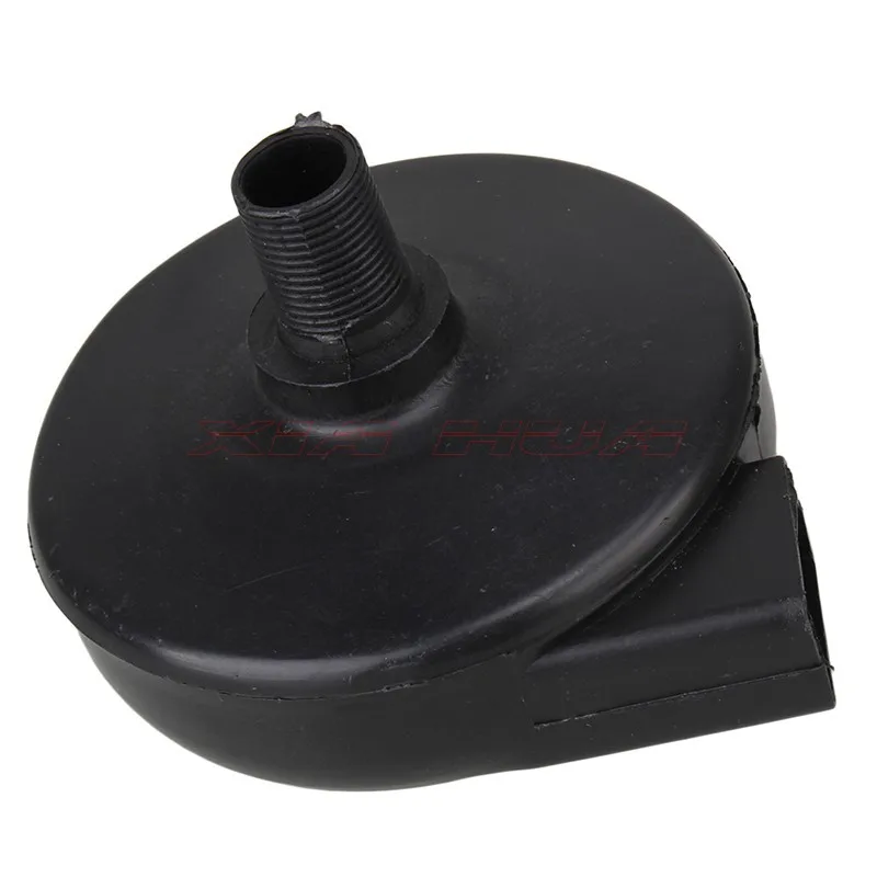 Intake Filter Silencer Black Plastic Housing Canister 16mm Dia