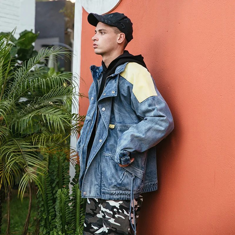 VIISHOW уличная мужская куртка брендовая джинсовая Veste Homme 2018 Новая модная Chaqueta Hombre
