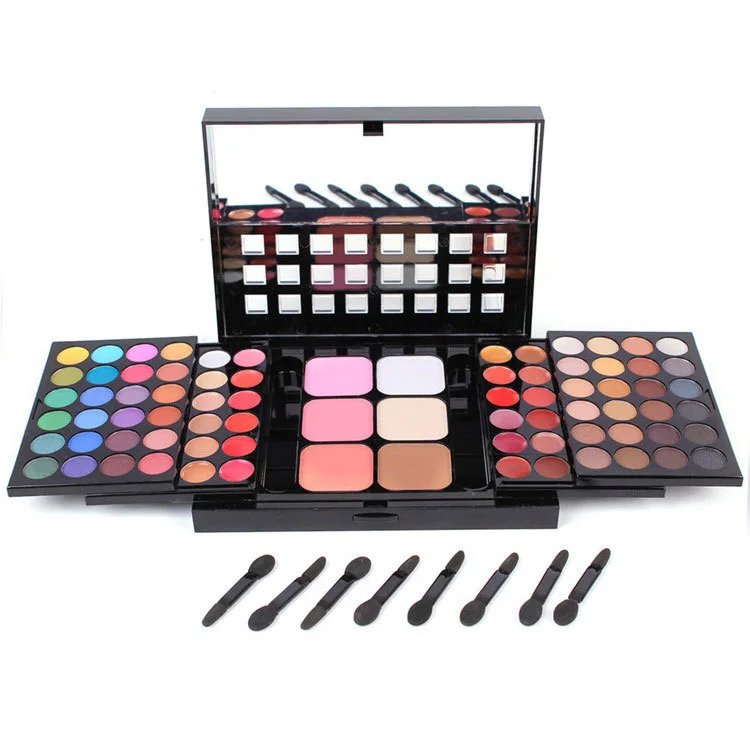 Новый профессиональный набор для макияжа Pro 78 полный Цвет тени блеск губ Румяна
