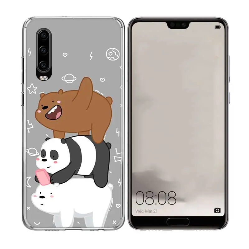 Чехол для телефона Three little Bear силиконовый чехол Huawei P30 P20 Pro Mate 20 10 P10 lite P Smart + Plus Z 2019 |